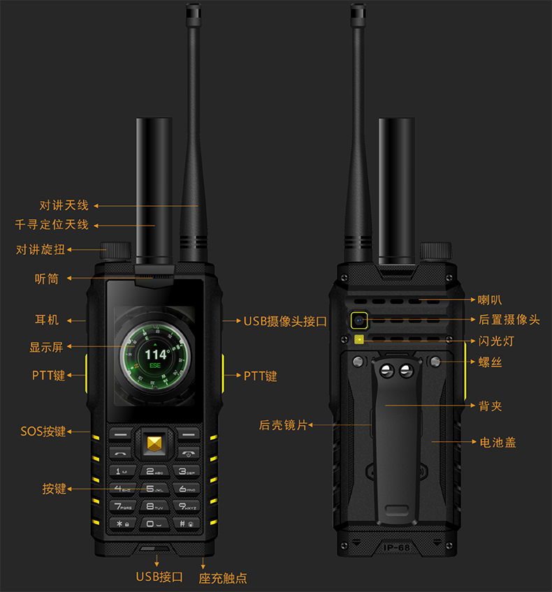 L2402 DMR数模一体对讲机